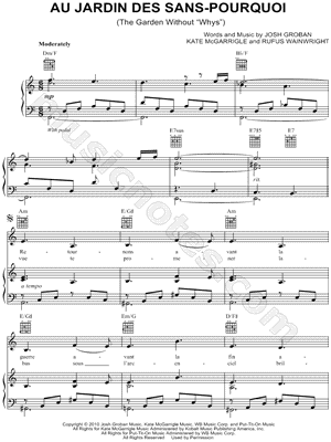 Au Jardin Des Sans-Pourquoi