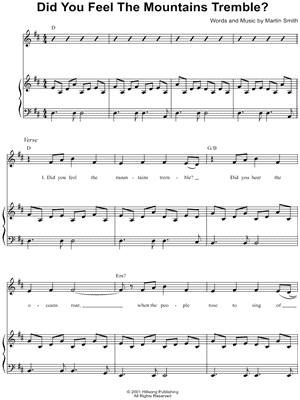 Did You Feel the Mountains Tremble?