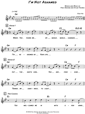 I'm Not Ashamed