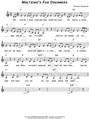 Waltzing's for Dreamers