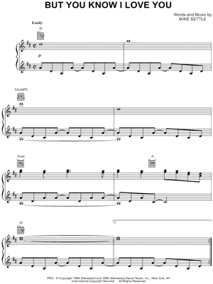 But You Know I Love You