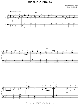 Mazurka No. 47