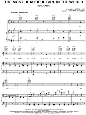 The Most Beautiful Girl In the World