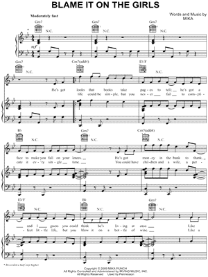 Blame It on the Girls