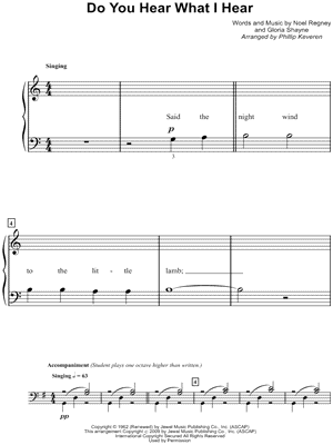 Do You Hear What I Hear?