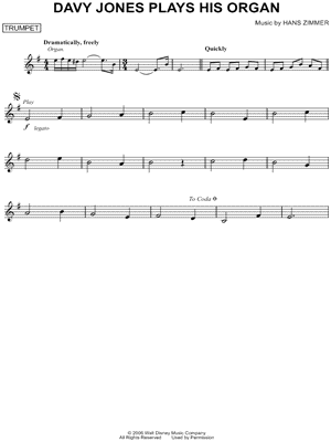 Davy Jones Plays His Organ - Trumpet