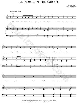 A Place In the Choir