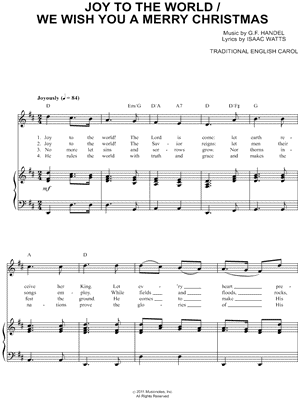 Joy To the World / We Wish You a Merry Christmas