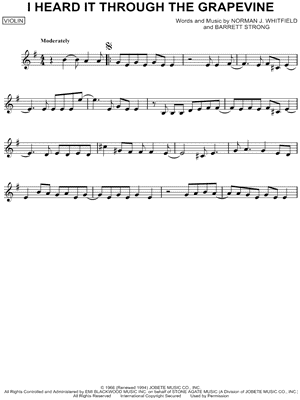 I Heard It Through the Grapevine