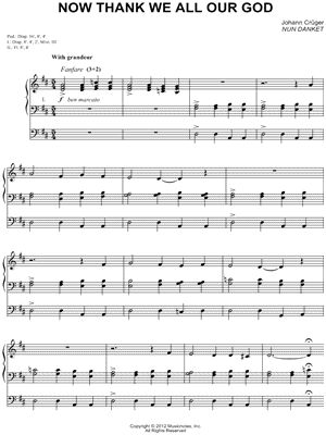 Now Thank We All Our God