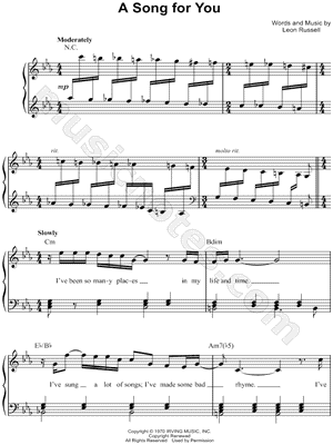 A Song for You