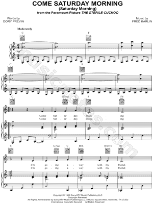 Come Saturday Morning