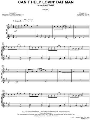 Can't Help Lovin' Dat Man