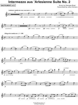 Intermezzo - Eb Instrument