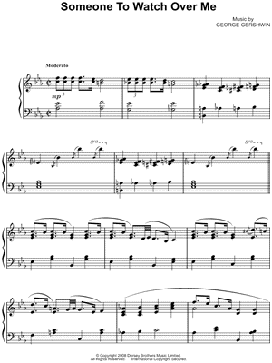 Someone to Watch Over Me from Oh Kay! - Sheet Music