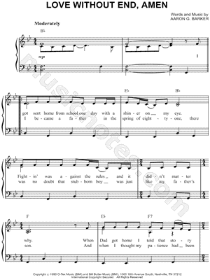 Love Without End, Amen