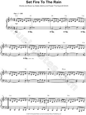 Set Fire To the Rain