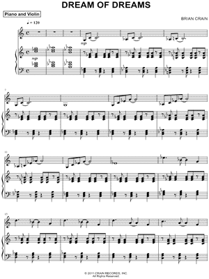 Dream of Dreams - Piano & Violin