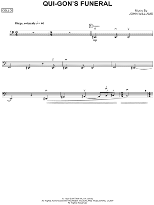 Qui-Gon's Funeral - Cello