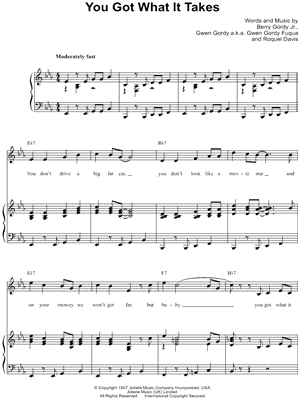 You Got What It Takes