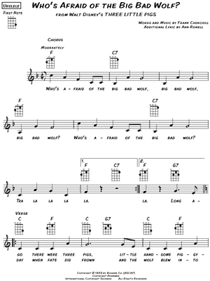 Who's Afraid of the Big Bad Wolf?