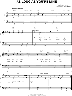 As Long As You're Mine