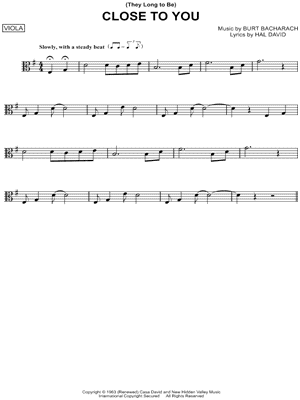 (They Long to Be) Close to You