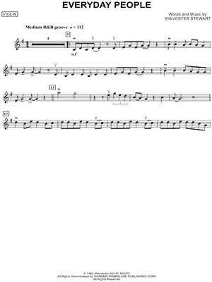 Everyday People - Violin