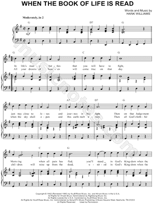 When the Book of Life Is Read