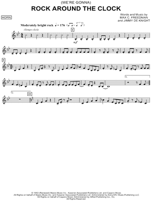 Rock Around the Clock - French Horn