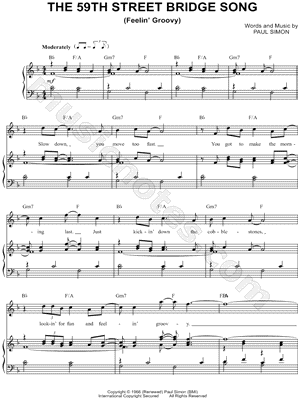 The 59th Street Bridge Song (Feelin' Groovy)