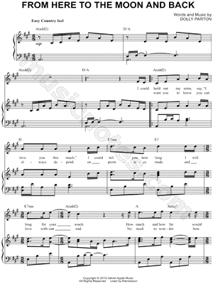 From Here To the Moon and Back