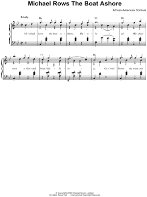 Michael Rows The Boat Ashore