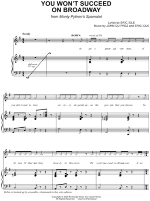 You Won't Succeed on Broadway