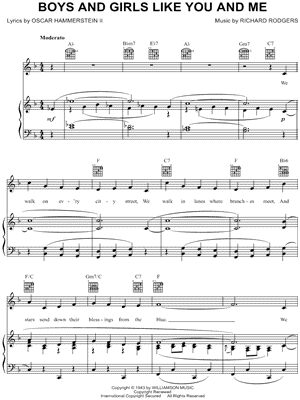 Boys and Girls Like You and Me