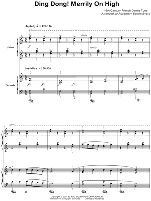 Ding Dong! Merrily on High