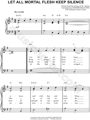 Let All Mortal Flesh Keep Silence