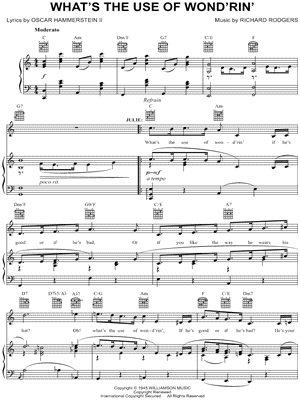 What's the Use of Wond'rin'