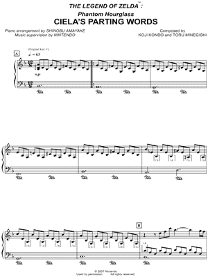 The Legend of Zelda™: Phantom Hourglass: Ciela's Parting Words
