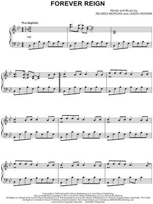 Forever Reign by Hillsong United - Sheet Music