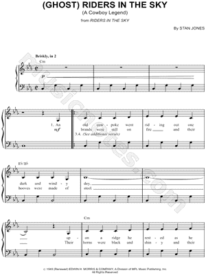 (Ghost) Riders In the Sky