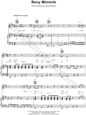 Bony Moronie