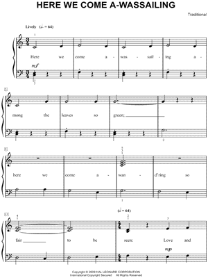 Here We Come a-Wassailing