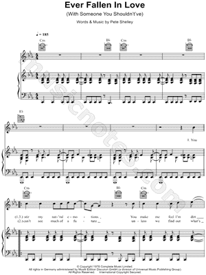 Ever Fallen In Love (With Someone You Shouldn't've)