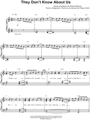 They Don't Know About Us