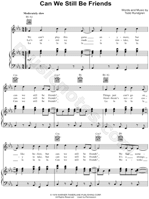 Can We Still Be Friends