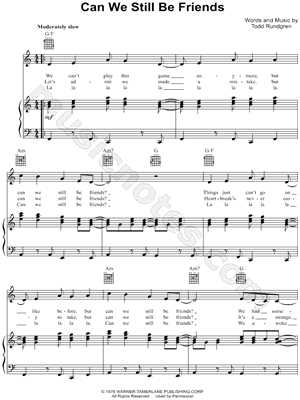 Can We Still Be Friends