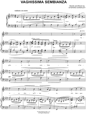 Vaghissima Sembianza