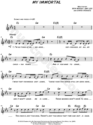 My Immortal