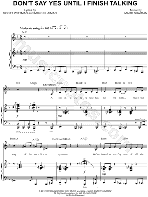 Don't Say Yes Until I Finish Talking